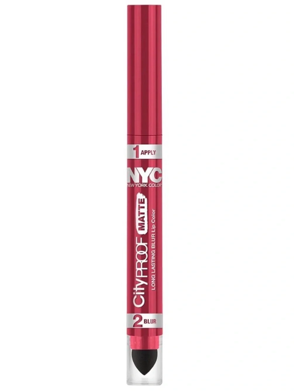 NYC ROSE ISLAND Matte Dual-Ended Lip Color CRAYON